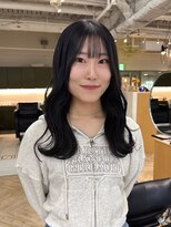 ラヴィズム(LUVISM)&nbsp;顔周りレイヤー/ダブルカラー/髪質改善ケアブリーチ万代新潟駅◆