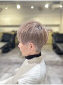 20代30代40代イメチェン似合わせカットハイトーンショート
