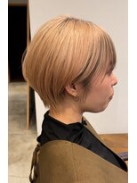 カノエ 山口小郡店(canoe)&nbsp;髪質改善/ブリーチカラー/ショートカット/ベージュ