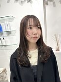 レイヤーロング×柔らかブラウンカラー 【栄／矢場町／大須】