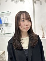 シアン 大須店(CYAN.)&nbsp;レイヤーロング×柔らかブラウンカラー 【栄／矢場町／大須】