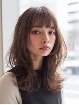 ダル 渋谷/表参道(DAL.)&nbsp;たっぷりミディアムレイヤーくびれトレンドカラーフェミニン