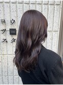 ラベンダーブラウン／透明感カラー／イルミナカラー 瀬尾香乃子