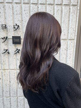 ビヨウシツ ポスタ ラベンダーブラウン/透明感カラー/イルミナカラー 瀬尾香乃子