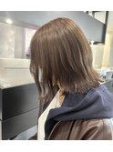 ブリーチなしダブルカラー/オリーブベージュ/ベージュ