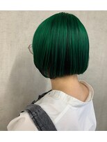 トリコ(ToricO) グリーンカラー ダブルカラー ブリーチカラー ハイトーン