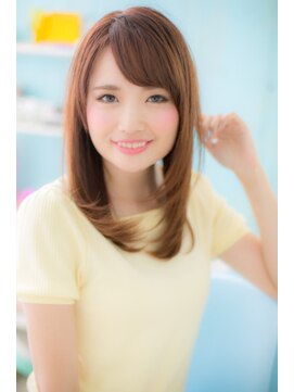 ミック 日暮里店(miq) あふれる透明感！ナチュラルセミディ