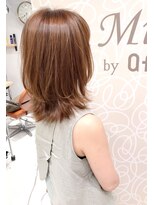 ミッシェル アフロート(michelle afloat)&nbsp;20代30代40代ふんわり動きひし形簡単まとまるツヤのカーブカット