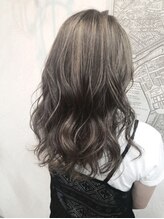 9.CLAIRE流！立体感ハイライト