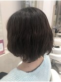 緩めパーマ×ショート