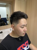 リバティシェアバーバー 銀座(LIBERTY SHARE BARBER)&nbsp;【スキンフェード】フロントアップ