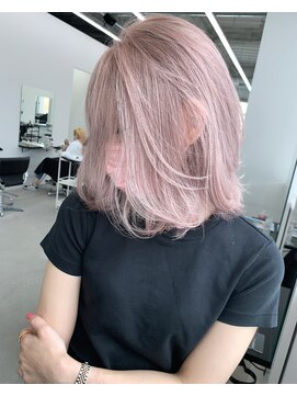 エゴル ナゴヤサカエ(ENGOL NAGOYA SAKAE) ピンクカラー/ピンクベージュ/ハイトーンカラー