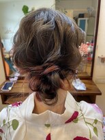 キキ 美容室(KIKI)&nbsp;浴衣に似合うヘアアレンジ☆