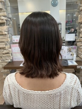 リー 甲子園(Lee) ピンクブラウン×ナチュラルバレイヤージュ１☆