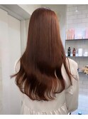ナチュラルオレンジブラウン【髪質改善】【代官山】