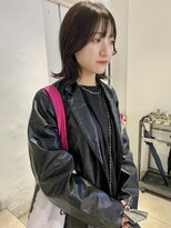 ゼスト パーク(ZEST PARK)&nbsp;くびれヘア オリーブベージュ 【宮坂 紅】