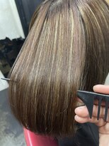 ジュジュ jou jou ハイライトの髪質改善縮毛矯正