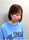 ▼ミニボブピンクブラウンカラー