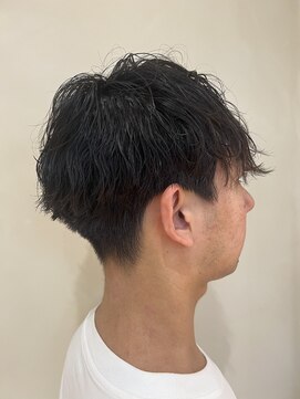 シャンプーボーイ セントラル 博多(SHAMPOO BOY central) ボリュームダウン波巻パーマ