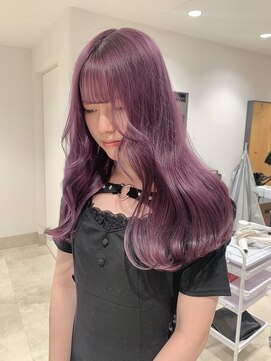 ゴウトゥデイ 渋谷MODI店(GO TODAY) ラベンダーパープル ダブルカラー ケアブリーチ <渋谷/渋谷駅>