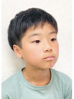 黄ぐまくん美容室 キッズカット ツーブロック