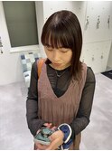 【Ocean Hair&Life 田中愛梨】ブリーチなしレッド&切りっぱなし