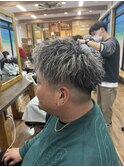 白メッシュ多めのスタイル