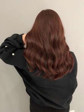 グロウバイニューヨークニューヨーク(Grow by NYNY) 【坂本】セミロング×マンダリンブラウン