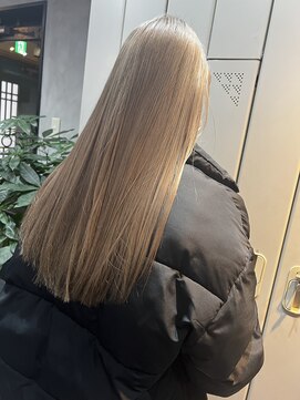 メゾン(Maison) ブロンドヘアって打とうと思ったらブランドになってしまいます
