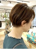 ショートパーマショートカット前髪あり前髪なし20代30代40代