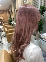 ヘア ロンドン カフェ(HAIR LONDON CAFE)&nbsp;ハイトーンピンクカラー