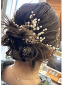 ヘアセット　カチモリスタイル