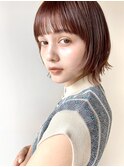 フェイスレイヤー/レイヤーボブ/おしゃれ女子ウルフへア/関内駅