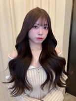 ボタン ハカタ(VOTAN hakata)&nbsp;オリーブベージュ/ブラウンカラー/レイヤーカット/透明感カラー