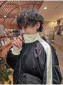 メンズ・レディースどちらも◎ショートウルフパーマ