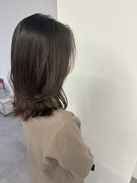 ノウハウ キョウト(KNOWHOW kyoto) ナチュラルグラデーション/レイヤーセミディスタイル