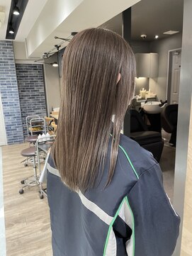 エイト 沖縄豊崎店(EIGHT toyosaki) 【EIGHT 豊崎】お客様スタイル_グレージュ