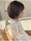 みねスタイル♪ 前下がり ひし形 ショートボブ 30代 40代 50代