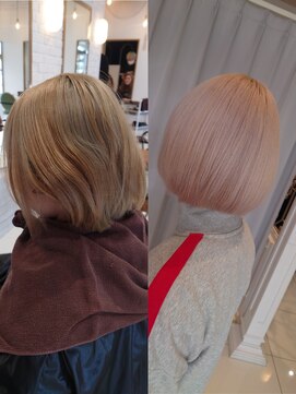 ルクール ヘアー プレジー(Le Coeur HAIR Plaisir) ムラ治しホワイトベージュ