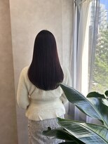 マイルームギンザ 銀座店(my room GINZA)&nbsp;【艶髪ストレート】ピンク　バイオレット　水素トリートメント