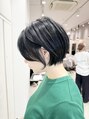 ビブ(VIV) 耳にかけやすいショートボブスタイル!朝のセットも簡単!