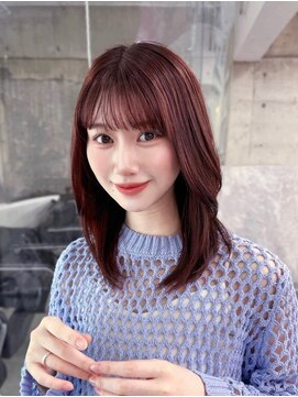 フィヴェント(Fivent) 美髪韓国レイヤーイメチェン似合わせ小顔シースルーワイドバング