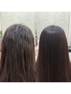 シンズ 銀座(sins) 表面の毛羽立ちにはsins酸性ストレート[30代40代50代60代]