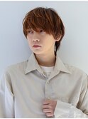 【Gallica】韓国風イケメンウルフヘア/襟足/垢抜けブラウン