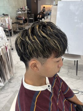 ハーツヘアーズ 五日市店(HEARTS hair's) スパイラルパーマ/特殊パーマ／ツーブロック／縦落ちツイスト