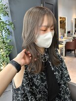 カナモ(Canamo)&nbsp;オリーブベージュ/透明感カラー／髪質改善／くびれレイヤー