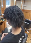 ツイストウルフパーマ