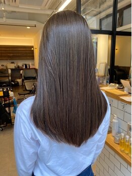 ミュージックロッタ(μ-ziq rotta)の写真/髪質改善トリートメントで、潤いを閉じ込め、しなやかな艶髪を実現!手触りの違いを実感して…【武蔵小杉】