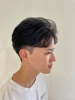 ニアウ 伊勢崎連取店(Niau)&nbsp;メンズマッシュセンターパートニュアンスパーマ