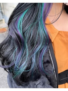 アイシー(I see) ブリーチ/阿倍野/ダブルカラー/レイヤーカット